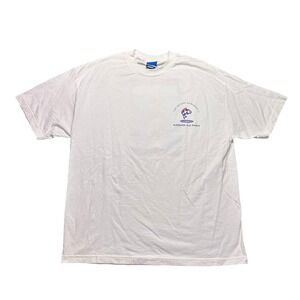 Vintage Kai Kodama Koi Farm Graphic T-Shirt Mens XL White Nishikigoi Fish